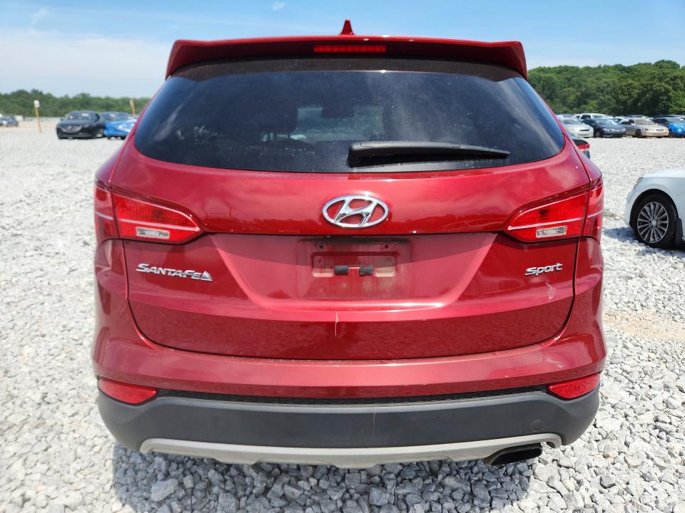 2013 Hyundai Santa fe VIN 5XYZU3LB9DG056996 COPART salvage auction — FRONT END, Ga - Cert Of Title-Salvage, sold $2,100 on 2026-07-09 (photo 6)
