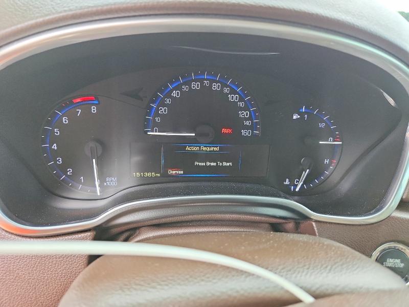 2016 Cadillac Srx VIN 3GYFNDE39GS525450 COPART salvage auction — WATER/FLOOD, TN - SALVAGE CERT-WATER DAMAGE, sold $400 on 2026-09-17 (photo 9)