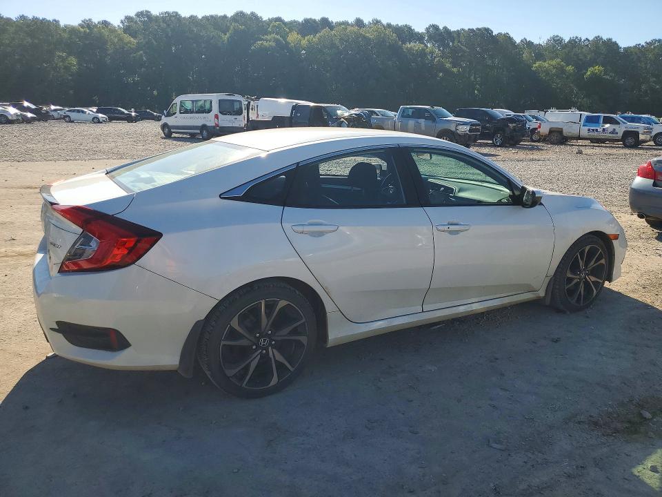2020 Honda Civic VIN 2HGFC2F86LH548757 COPART salvage auction — SIDE, ID - SALVAGE CERTIFICATE OF TITLE, sold $7,000 on 2026-08-21 (photo 3)