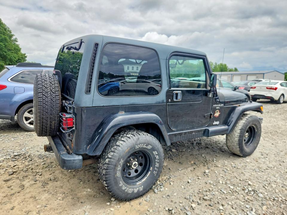 2001 Jeep Wrangler / VIN 1J4FA59S91P316718 COPART salvage auction — MECHANICAL, Ma - Cert Of Title-Reconstrctd Coll, sold $800 on 2026-07-22 (photo 3)