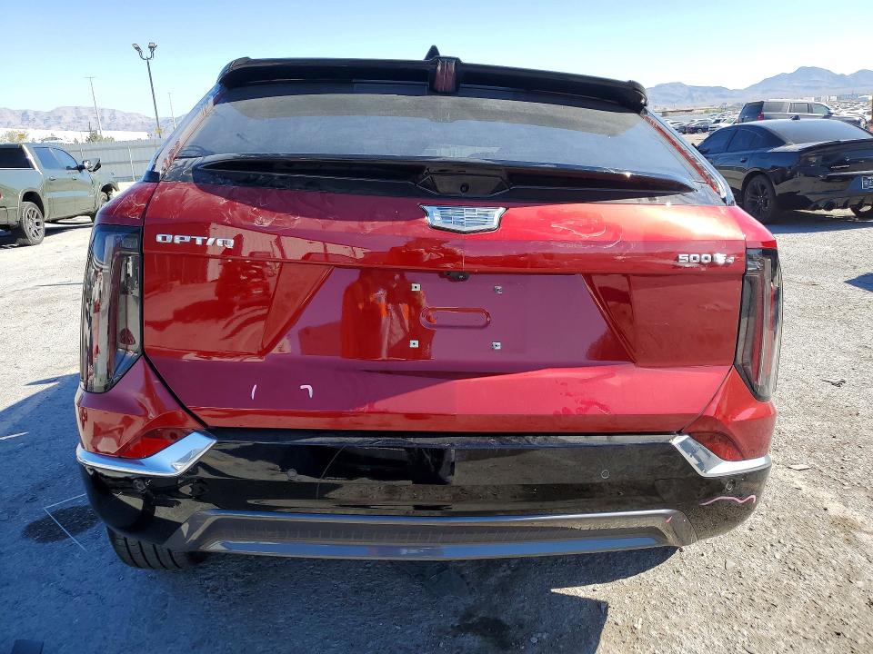 2025 Cadillac Optiq VIN 3GYK3BMR4SS265501 COPART salvage auction — FRONT END, Nv - Salvage Title, sold $10,300 on 2026-07-14 (photo 6)