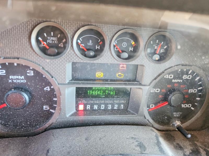2008 Ford F-350 VIN 1FTWX31R18EA24925 COPART salvage auction — FRONT END, NY - MV-907A SALVAGE CERTIFICATE, sold $625 on 2026-07-06 (photo 9)
