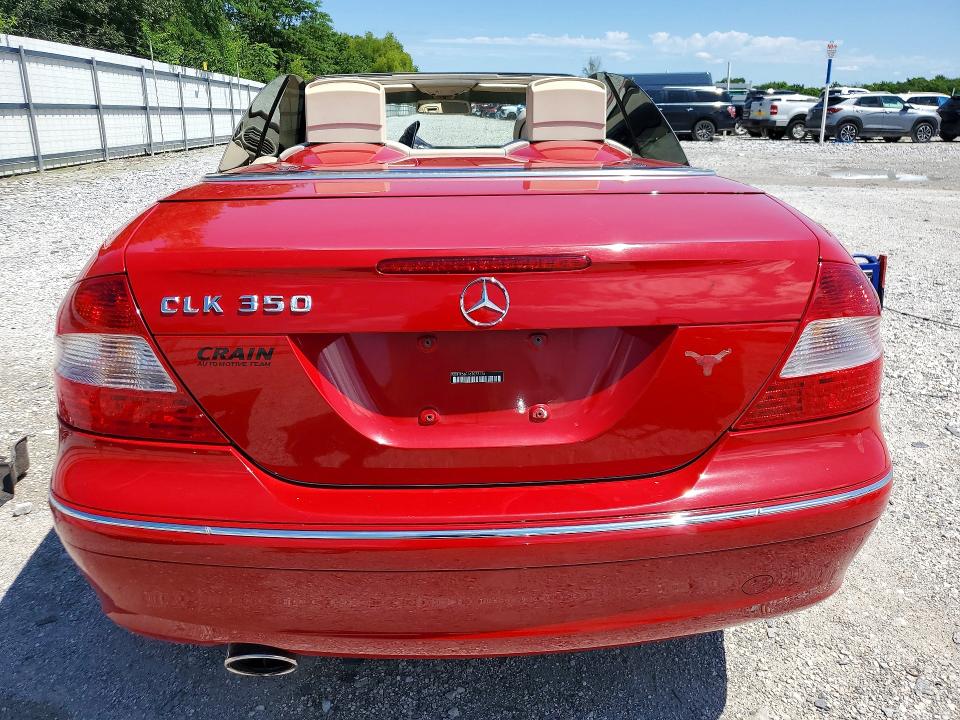 2006 Mercedes-benz Clk-klasse VIN WDBTK56F76T073176 COPART salvage auction — FRONT END, Ar - Cert Of Title-Salvage, sold $925 on 2026-07-22 (photo 6)