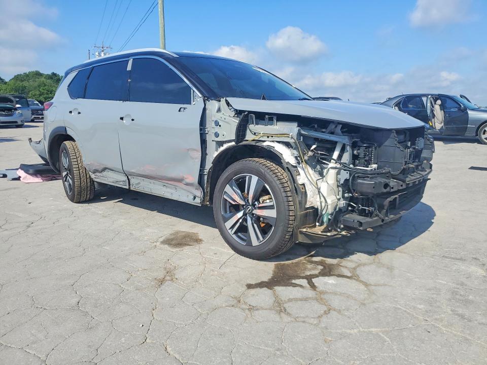 2023 Nissan Rogue VIN JN8BT3DC6PW104462 COPART salvage auction — FRONT END, Tn - Salvage Certificate, sold $8,000 on 2026-07-15 (photo 4)
