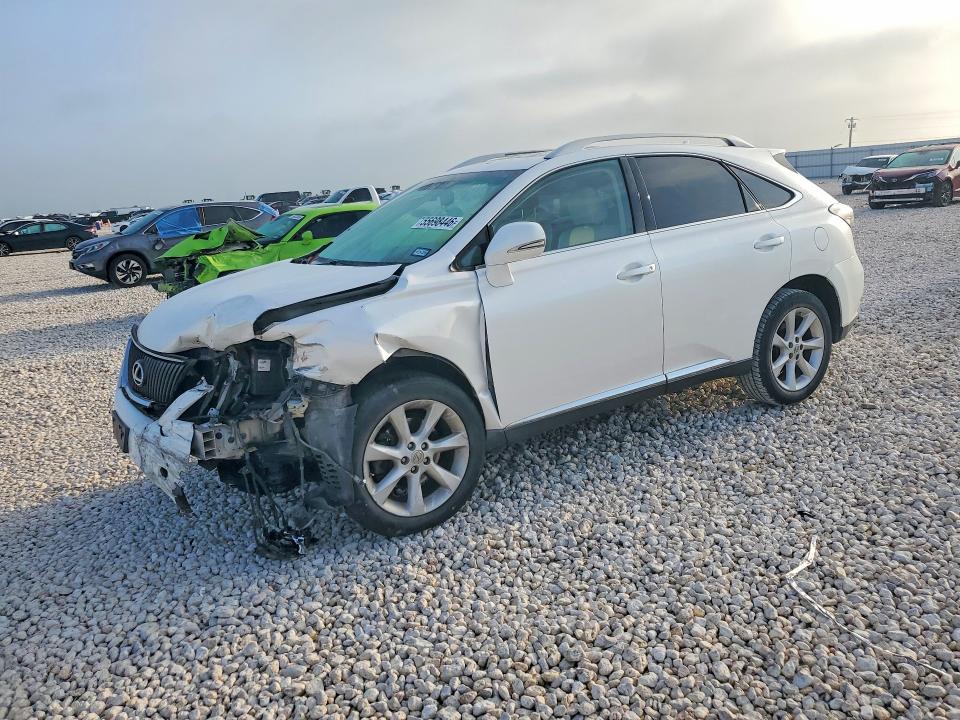 2012 Lexus Rx VIN 2T2ZK1BA0CC081097 — COPART salvage auction photo
