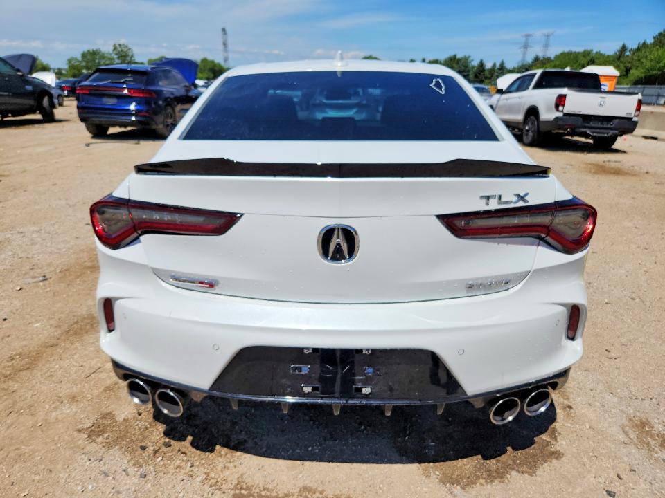 2023 Acura Tlx VIN 19UUB7F03PA003864 COPART salvage auction — VANDALISM, Il - Salvage Certificate, sold $15,200 on 2026-07-21 (photo 6)