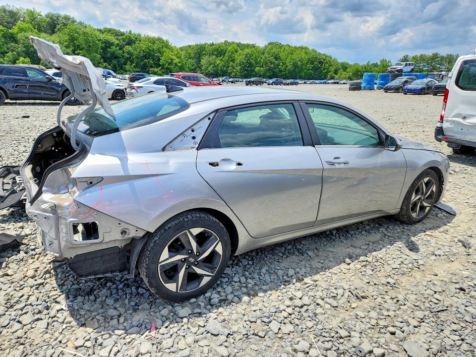 2021 Hyundai VIN 5NPLN4AG1MH014757 COPART salvage auction — REAR END, NJ - CERT OF TITLE-SALVAGE, sold $4,450 on 2026-07-29 (photo 3)