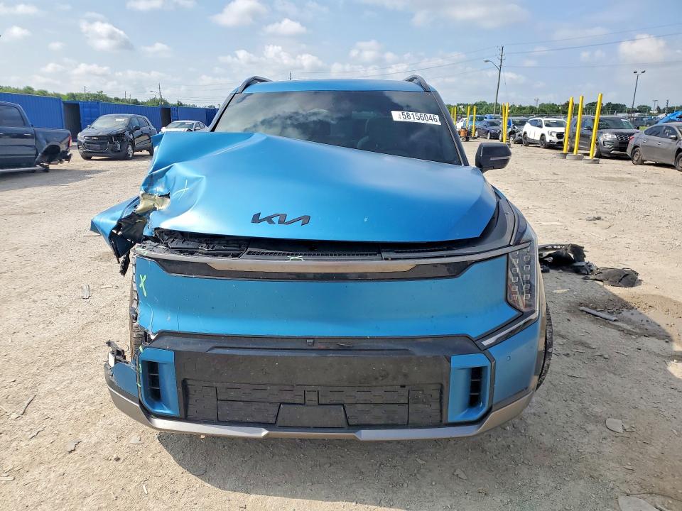 2024 Kia Ev9 VIN KNDAEFS53R6020058 COPART salvage auction — FRONT END, IN - CERT OF TITLE-SALVAGE TITLE, sold $14,500 on 2026-08-21 (photo 5)