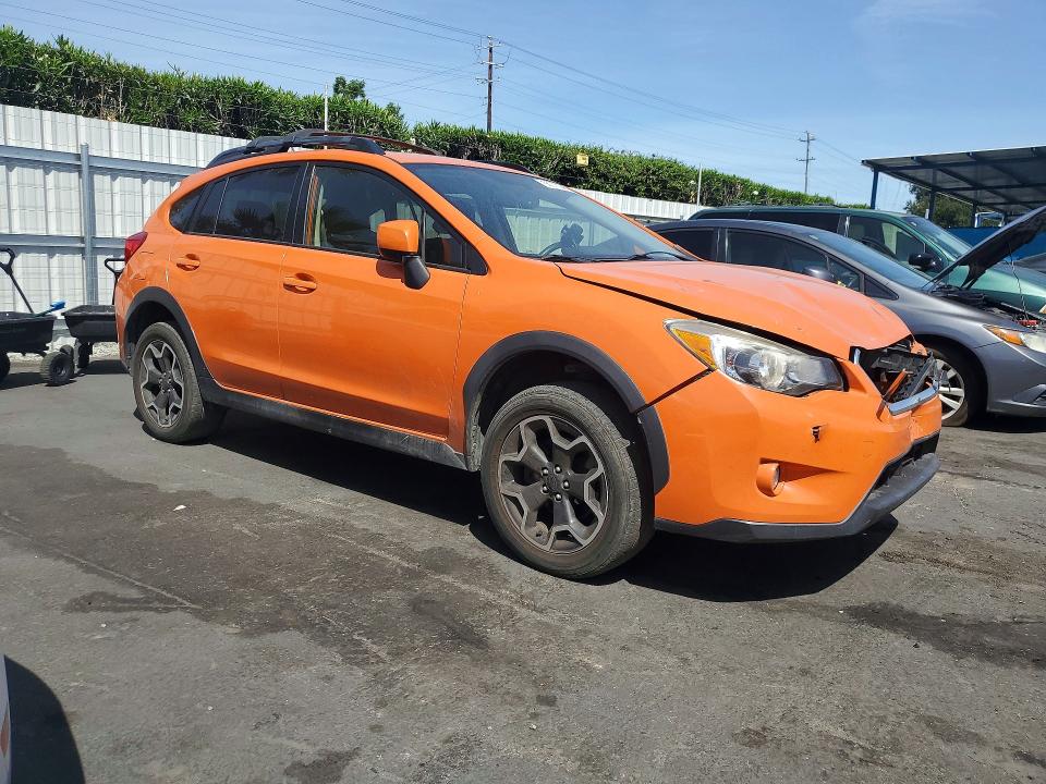 2014 Subaru Xv VIN JF2GPACC2E8241042 COPART salvage auction — FRONT END, Ca - Salvage Certificate, sold $1,550 on 2026-07-14 (photo 4)
