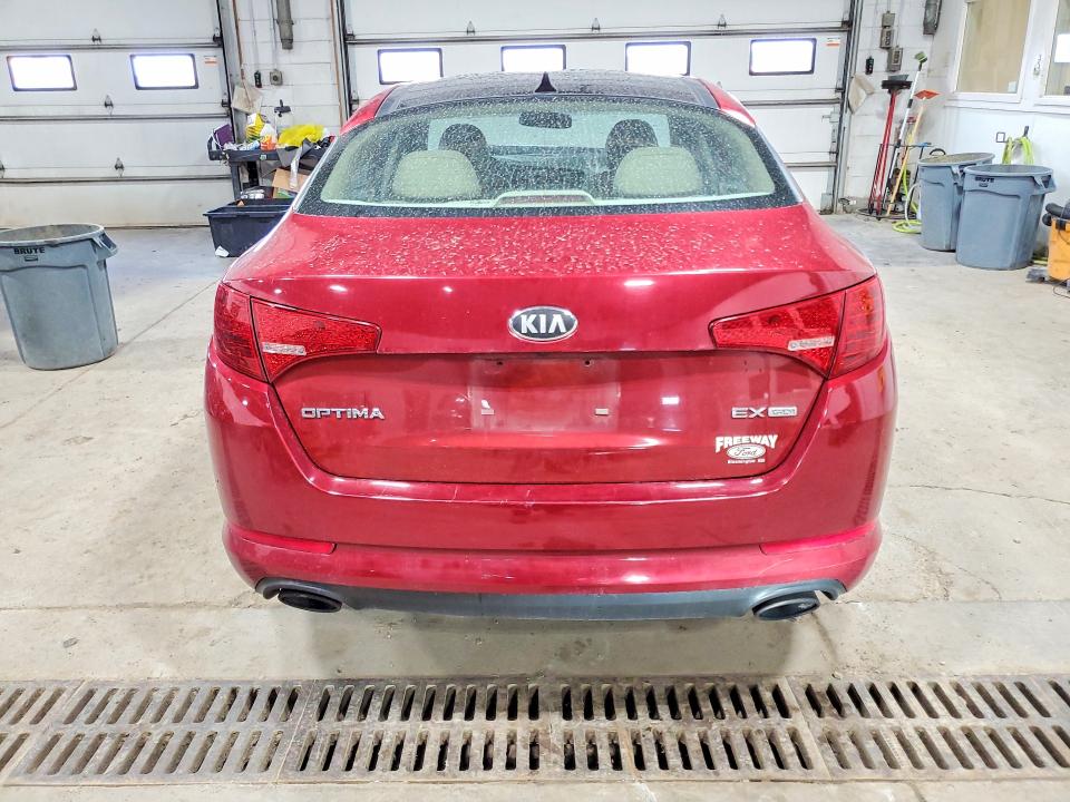 2013 Kia Optima VIN 5XXGN4A79DG180554 COPART salvage auction — FRONT END, MN - CERT OF TITLE-PRIOR SALVAGE, sold $500 on 2026-07-23 (photo 6)