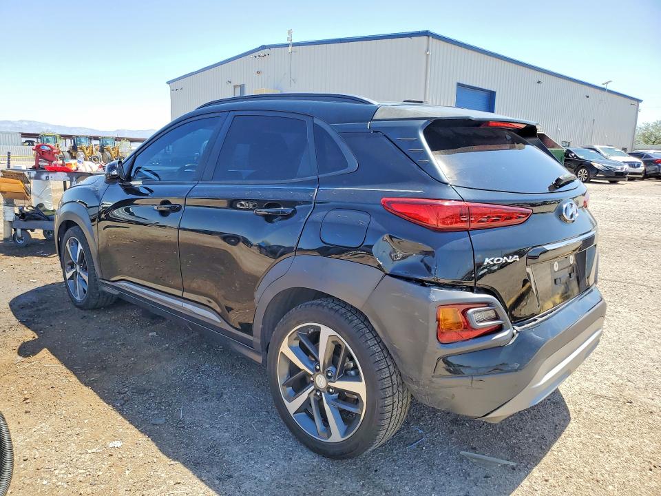 2018 Hyundai Kona VIN KM8K3CA56JU097089 COPART salvage auction — REAR END, Az - Cert Of Title - Salvage, sold $3,700 on 2026-07-17 (photo 2)