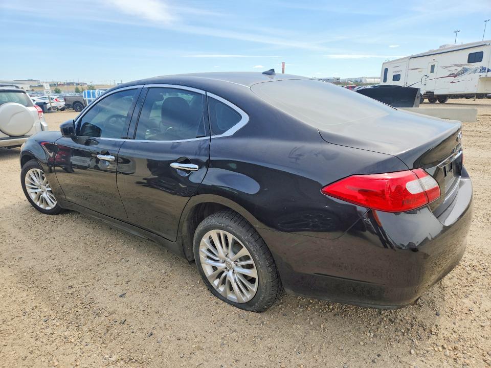 2012 Infiniti M VIN JN1AY1AR0CM580138 COPART salvage auction — FRONT END, Ab - Bos - Active, sold $1,250 on 2026-07-09 (photo 2)