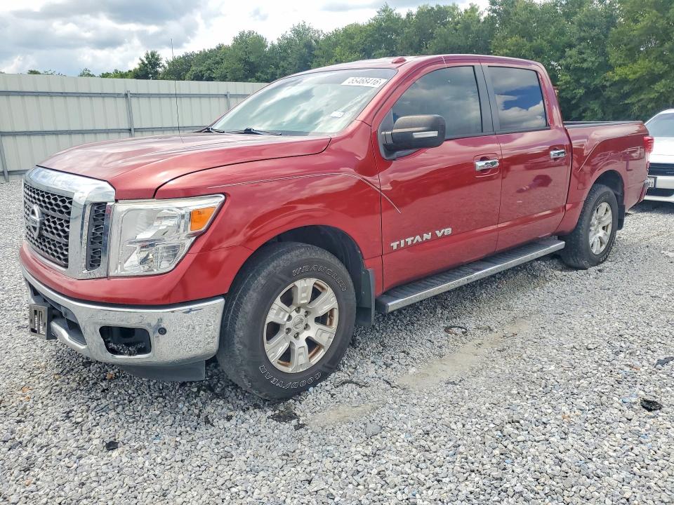 2018 Nissan TITAN VIN 1N6AA1E69JN500356 COPART salvage auction — INTERIOR BURN, Tx - Salvage Vehicle Title, sold $3,150 on 2026-07-27 (photo 1)