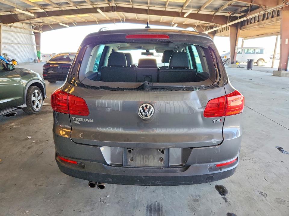 2017 Volkswagen Tiguan VIN WVGVV7AX7HK031446 COPART salvage auction — FRONT END, Ca - Dis/Dlr/Exp Only Clean Title, sold $4,000 on 2026-07-09 (photo 6)