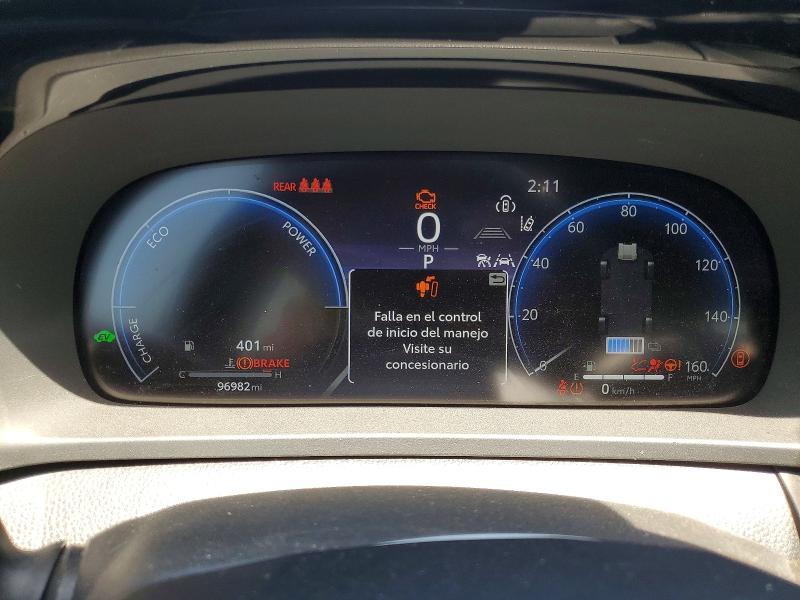 2025 Toyota Crown signia VIN JTDACAAJ6S3005648 COPART salvage auction — FRONT END, Ca - Salvage Certificate, sold $9,300 on 2026-07-16 (photo 9)