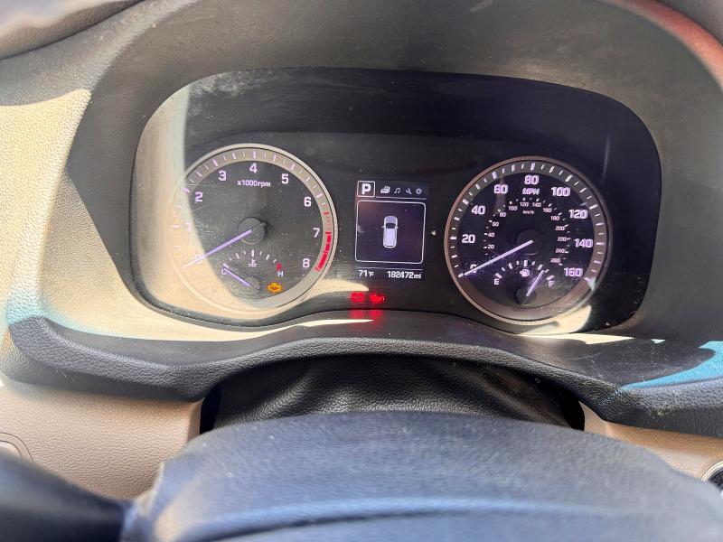 2017 Hyundai Tucson VIN KM8J3CA27HU466795 COPART salvage auction — MECHANICAL, Ct - Certificate Of Title (P), sold $2,850 on 2026-07-09 (photo 8)