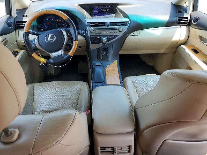 2014 Lexus Rx VIN JTJZB1BA6E2010053 COPART salvage auction — REAR END, Ca - Salvage Certificate, sold $4,700 on 2026-07-06 (photo 8)