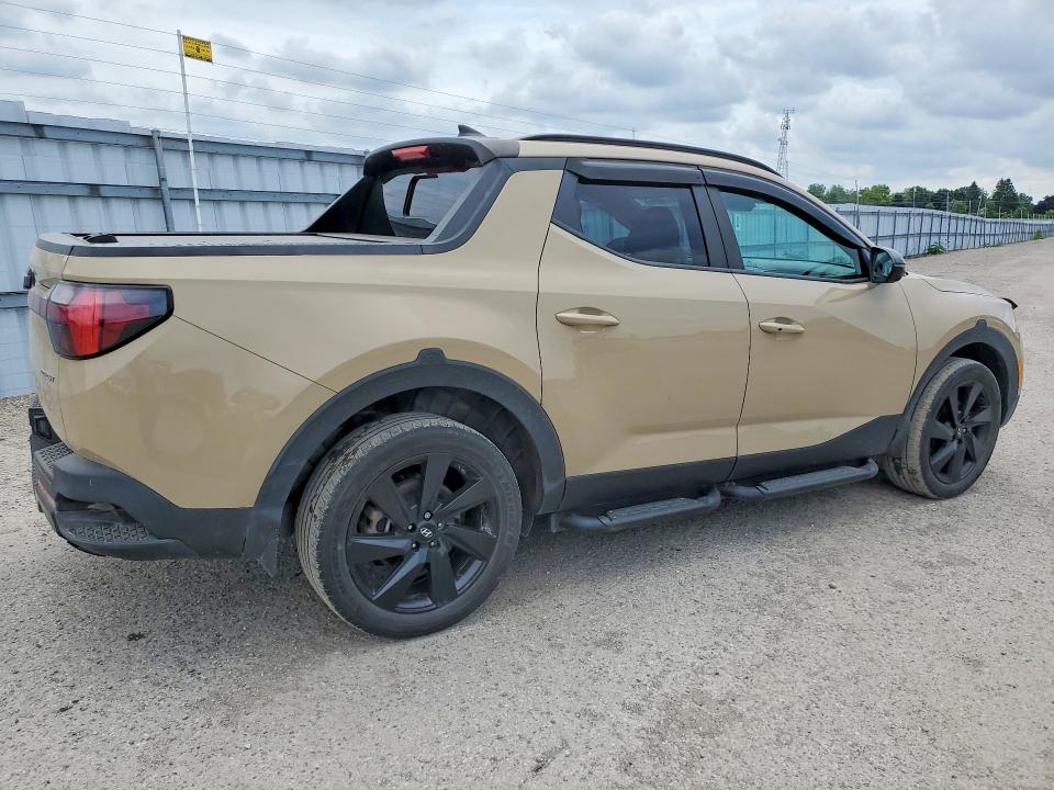 2023 Hyundai Santa cruz VIN 5NTJEDAF3PH047859 COPART salvage auction — NORMAL WEAR, On - Permit No Brand - Unfit (P), sold $22,200 on 2026-07-08 (photo 3)