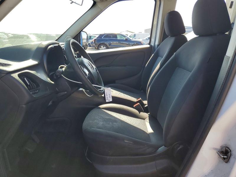 2016 Ram Promaster city VIN ZFBERFAT2G6B31919 COPART salvage auction — FRONT END, Ca - Salvage Certificate, sold $3,950 on 2026-07-08 (photo 7)