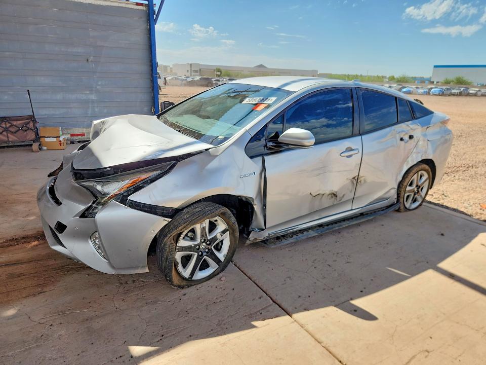 2018 Toyota Prius VIN JTDKARFU5J3551271 COPART salvage auction — FRONT END, Az - Cert Of Title - Salvage, sold $175 on 2026-07-28 (photo 1)