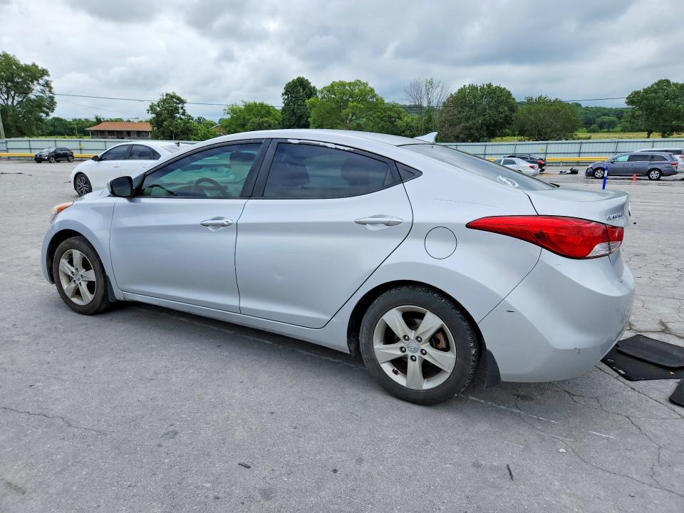 2013 Hyundai Elantra VIN KMHDH4AE6DU861074 COPART salvage auction — MINOR DENT/SCRATCHES, Tn - Certificate Of Title, sold $1,700 on 2026-07-13 (photo 2)