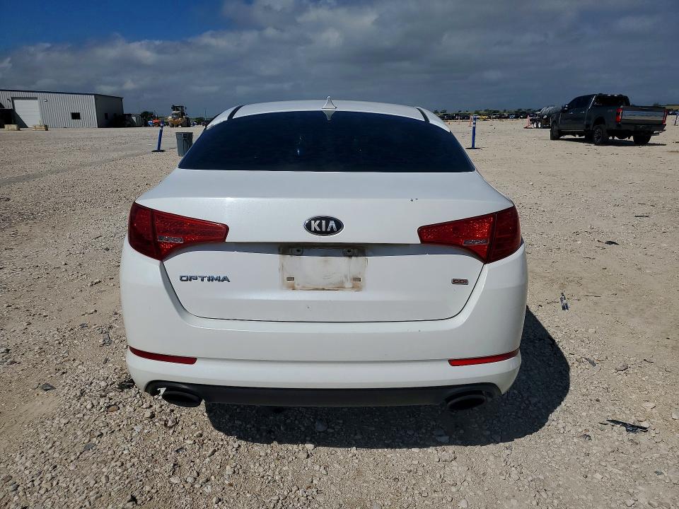 2013 Kia Optima VIN 5XXGM4A73DG249029 COPART salvage auction — SIDE, Tx - Salvage Vehicle Title, sold $600 on 2026-07-09 (photo 6)
