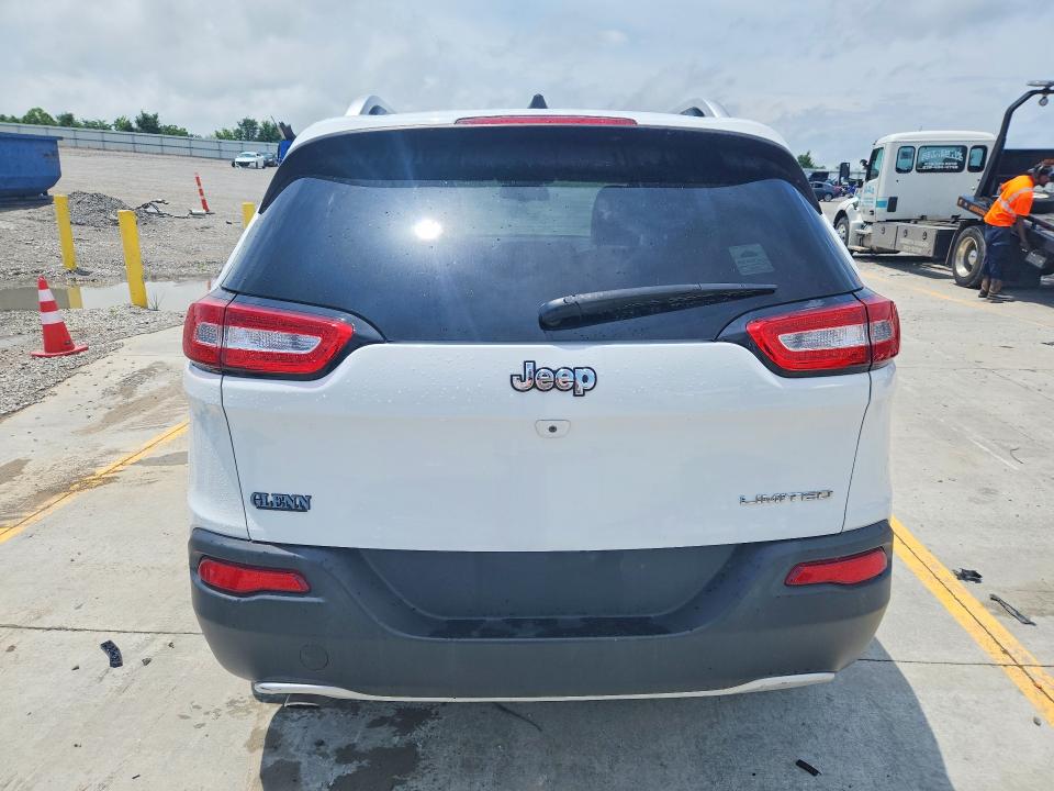 2017 Jeep Cherokee VIN 1C4PJLDB7HD231913 COPART salvage auction — FRONT END, KY - CERT OF TITLE-SALVAGE, sold $2,200 on 2026-07-09 (photo 6)