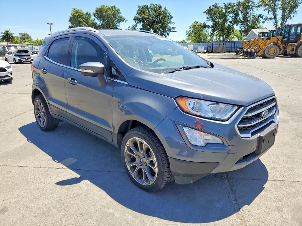 2018 Ford Ecosport VIN MAJ6P1WL4JC243474 COPART salvage auction — REAR END, Ca - Salvage Certificate, sold $2,250 on 2026-07-04 (photo 4)