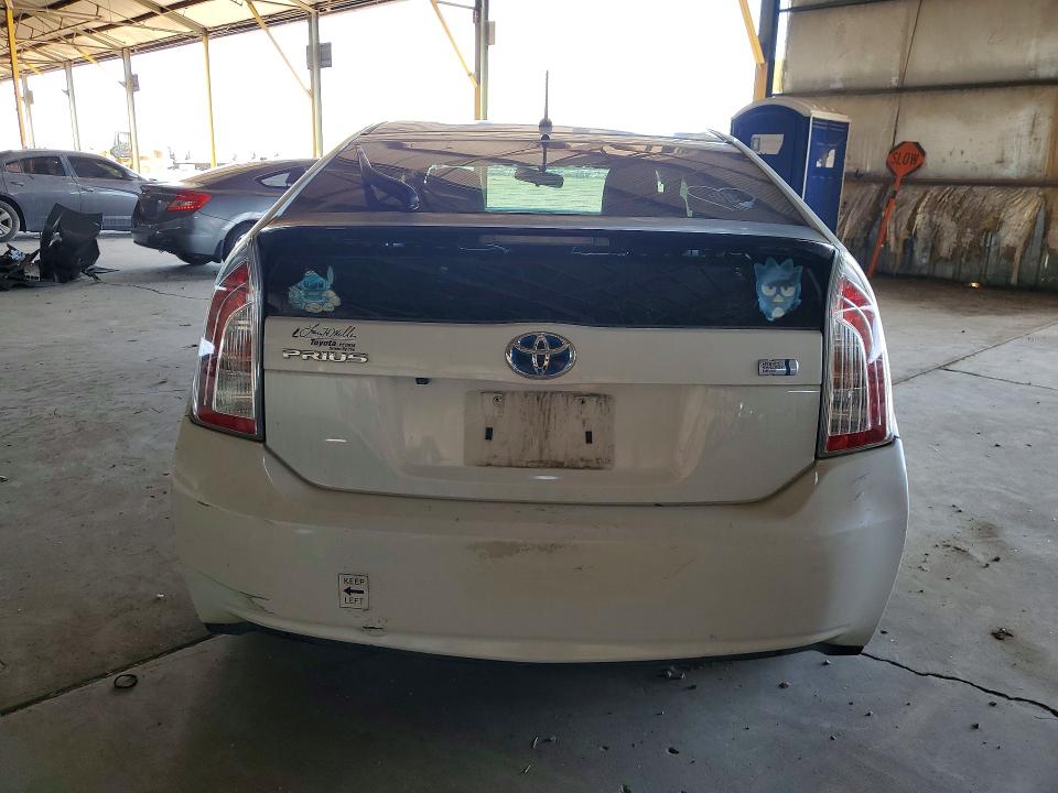 2015 Toyota Prius VIN JTDKN3DU5F0417471 COPART salvage auction — FRONT END, Az - Cert Of Title-Restored Salvage, sold $1,100 on 2026-07-13 (photo 6)