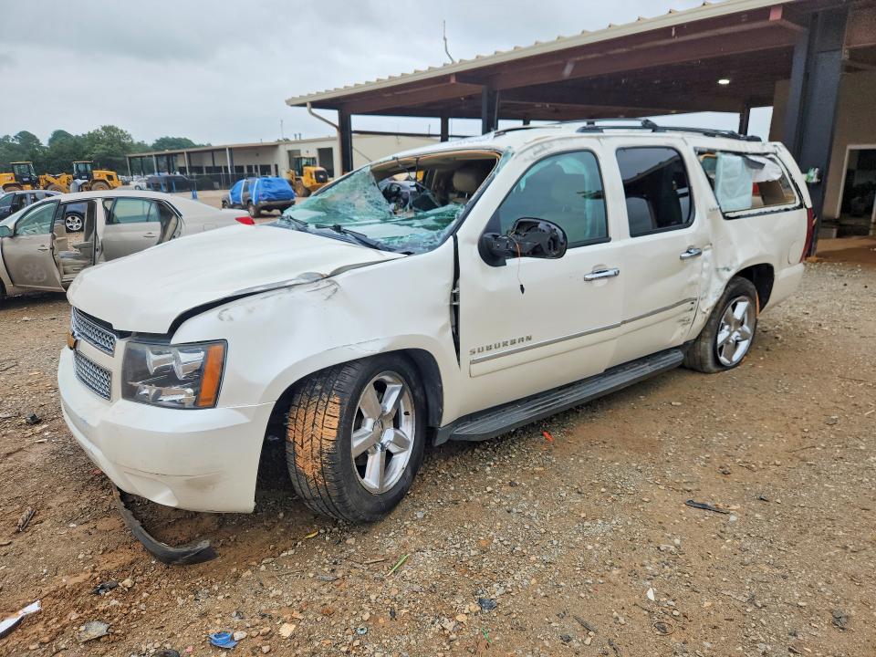 2012 Chevrolet Suburban VIN 1GNSCKE02CR185941 COPART salvage auction — ROLLOVER, Tx - Salvage Vehicle Title, sold $475 on 2026-07-09 (photo 1)