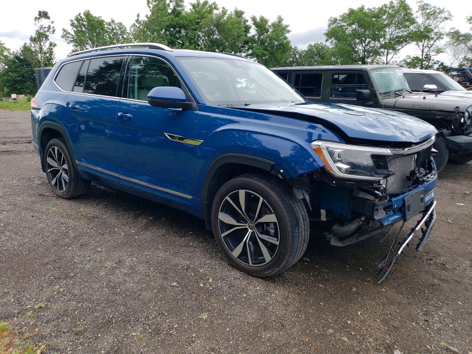2025 Volkswagen Atlas VIN 1V2FR2CA7SC540767 COPART salvage auction — FRONT END, Nj - Cert Of Title-Salvage, sold $15,800 on 2026-07-09 (photo 4)