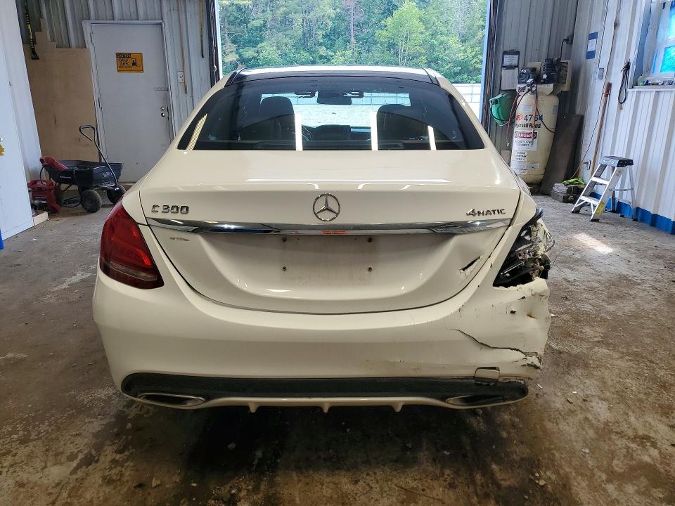2015 Mercedes-benz C-klasse VIN 55SWF4KB8FU012937 COPART salvage auction — REAR END, Me - Cert Of Title-Salvage Collisio, sold $4,100 on 2026-07-09 (photo 6)