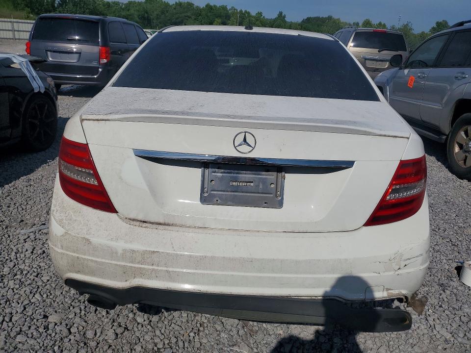 2014 Mercedes-benz C-klasse VIN WDDGF4HB4ER305701 COPART salvage auction — FRONT END, Al - Certificate Of Title, sold $325 on 2026-07-28 (photo 6)