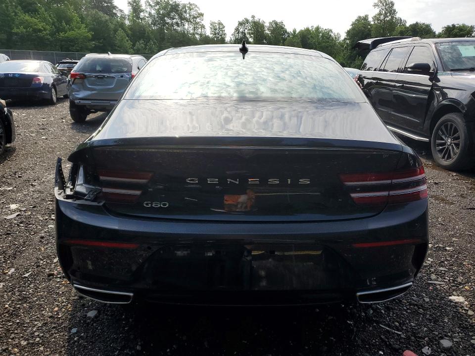 2023 Genesis G80 VIN KMTGA4SC3PU181478 COPART salvage auction — FRONT END, Id - Salvage Certificate Of Title, sold $7,300 on 2026-08-25 (photo 6)