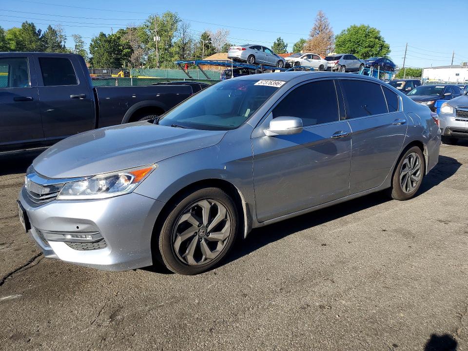 2017 Honda Accord VIN 1HGCR2F03HA045639 COPART salvage auction — HAIL, Co - Certificate Of Title, sold $3,600 on 2026-07-09 (photo 1)