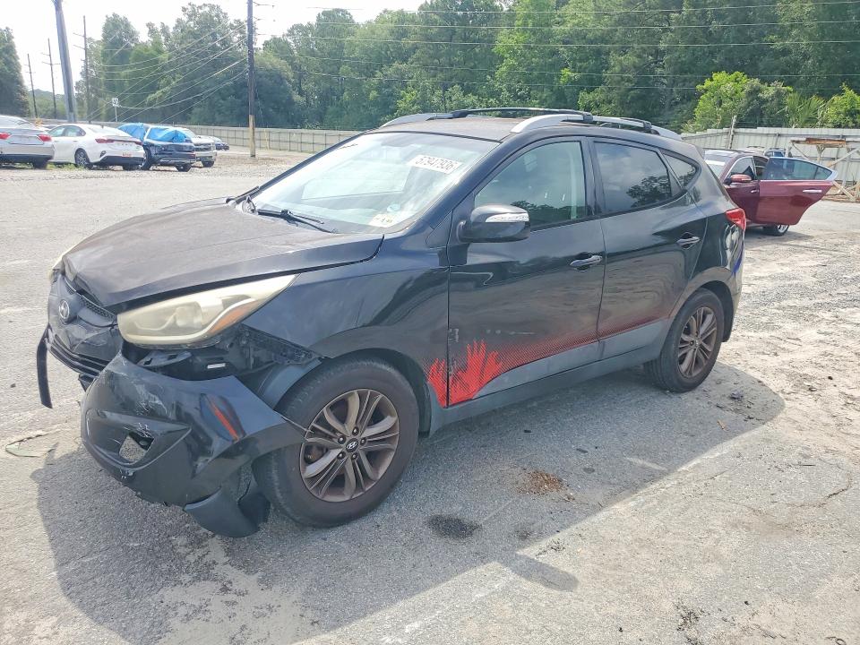 2014 Hyundai VIN KM8JUCAG6EU937436 COPART salvage auction — FRONT END, Ga - Cert Of Title-Salvage, sold $1,650 on 2026-07-27 (photo 1)