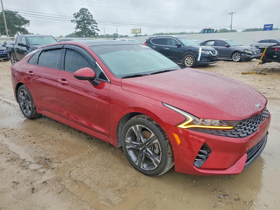 2021 Kia K5 VIN 5XXG34J2XMG014294 COPART salvage auction — SIDE, FL - CERTIFICATE OF DESTRUCTION, sold $2,000 on 2026-07-02 (photo 4)