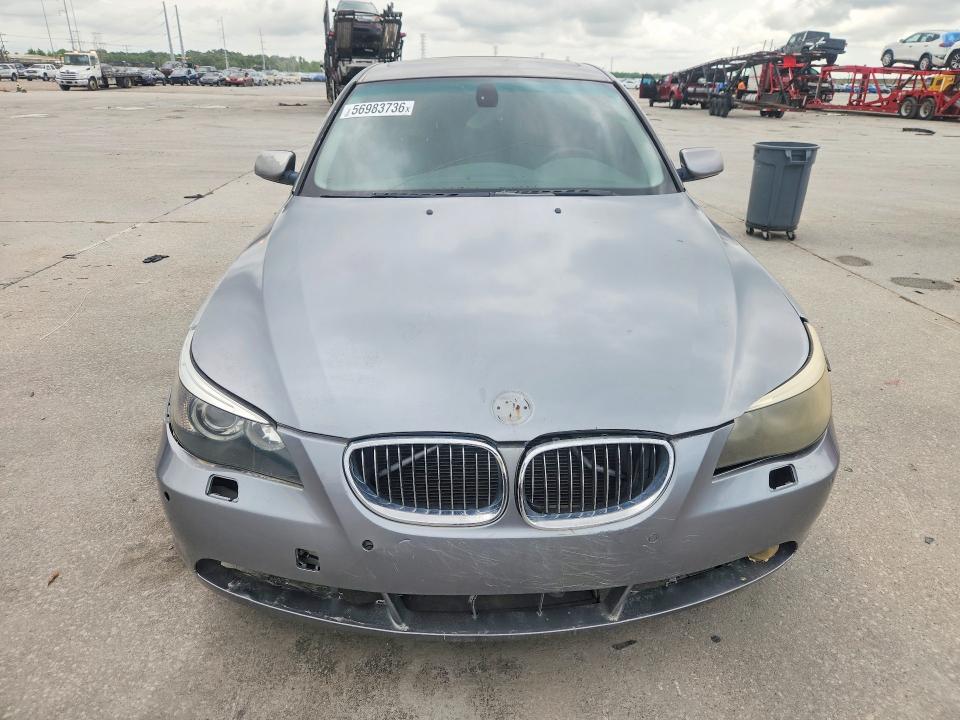 2004 BMW 5er VIN WBANA73574B058732 COPART salvage auction — MINOR DENT/SCRATCHES, Ms - Certificate Of Title, sold $600 on 2026-07-08 (photo 5)