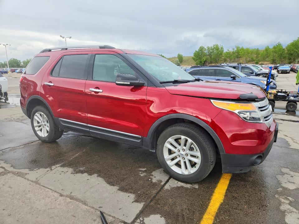 2013 Ford Explorer VIN 1FM5K8D84DGB62849 COPART salvage auction — FRONT END, Salvage Title, sold $500 on 2026-07-22 (photo 4)