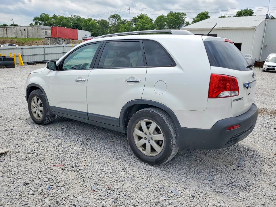 2012 Kia Sorento VIN 5XYKT4A65CG242498 COPART salvage auction — MINOR DENT/SCRATCHES, Ky - Certificate Of Title, sold $875 on 2026-07-10 (photo 2)
