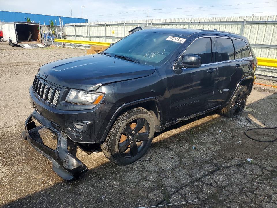 2015 Jeep VIN 1C4RJFAG7FC942542 COPART salvage auction — FRONT END, VA - CERTIFICATE OF TITLE, sold $825 on 2026-07-02 (photo 1)