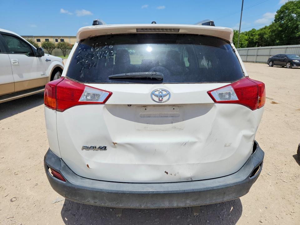 2014 Toyota Rav 4 VIN 2T3ZFREVXEW117196 COPART salvage auction — REAR END, Tx - Certificate Of Title (P), sold $3,500 on 2026-07-09 (photo 6)