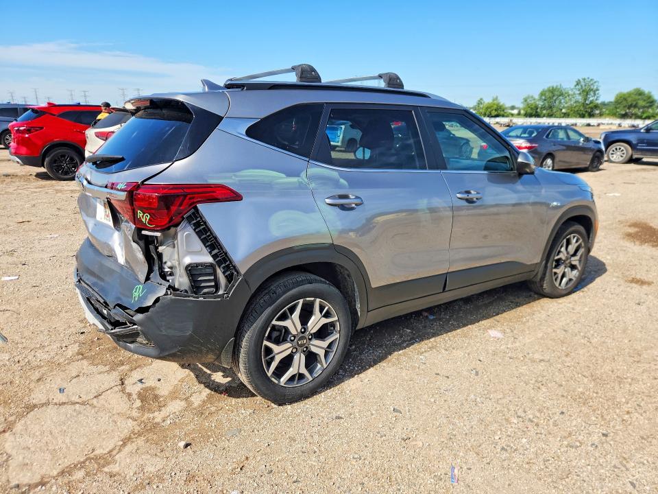 2021 Kia VIN KNDERCAA9M7170293 COPART salvage auction — REAR END, Il - Salvage Certificate, sold $3,300 on 2026-07-28 (photo 3)