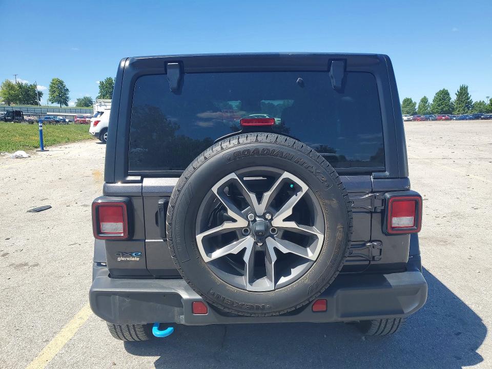 2024 Jeep Wrangler / VIN 1C4RJXN66RW186759 COPART salvage auction — NORMAL WEAR, Mo - Certificate Of Title, sold $18,000 on 2026-07-09 (photo 6)