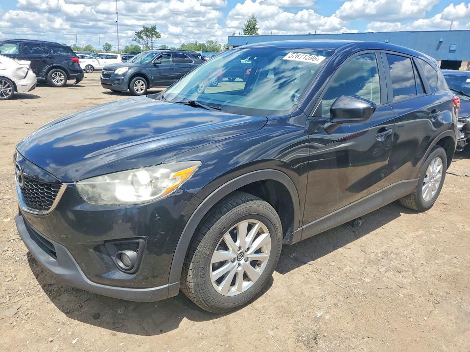 2013 Mazda Cx-5 VIN JM3KE2CE5D0160014 COPART salvage auction — SIDE, Mi - Certificate Of Title, sold $1,300 on 2026-07-28 (photo 1)
