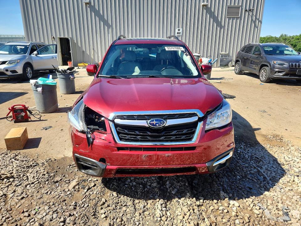 2018 Subaru Forester VIN JF2SJAJCXJH599370 COPART salvage auction — FRONT END, Wi - Certificate Of Title, sold $900 on 2026-07-27 (photo 5)