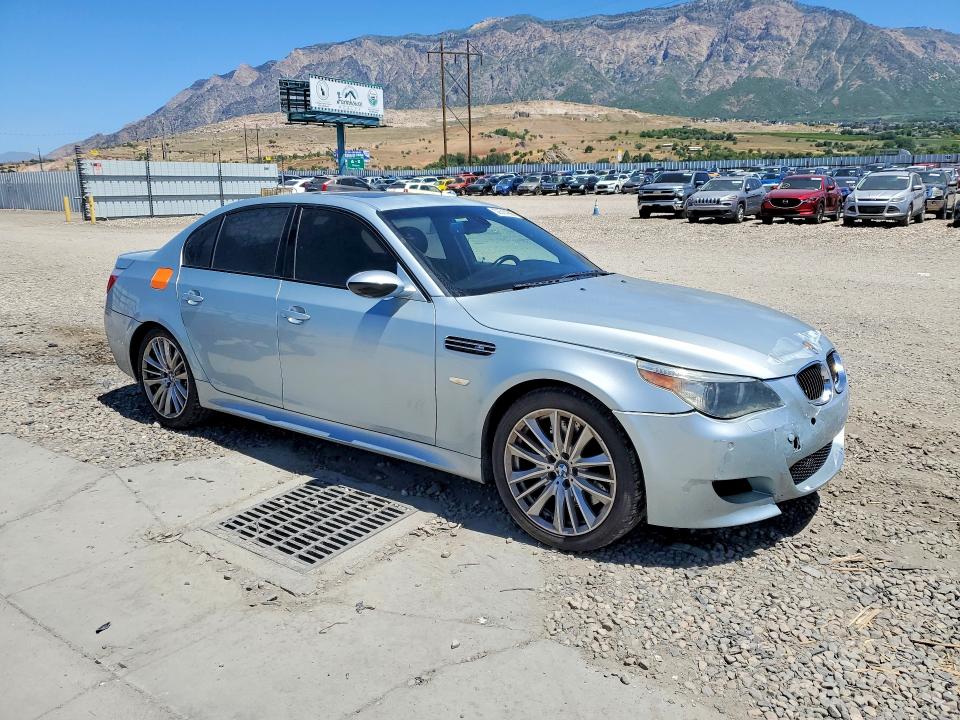 2006 BMW M5 VIN WBSNB93506CX06459 COPART salvage auction — FRONT END, Ut - Salvage Certificate, sold $8,700 on 2026-07-27 (photo 4)