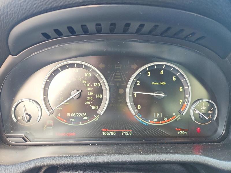 2017 BMW VIN 5UXWX7C59H0S19927 COPART salvage auction — FRONT END, Tx - Salvage Vehicle Title, sold $3,800 on 2026-07-24 (photo 9)