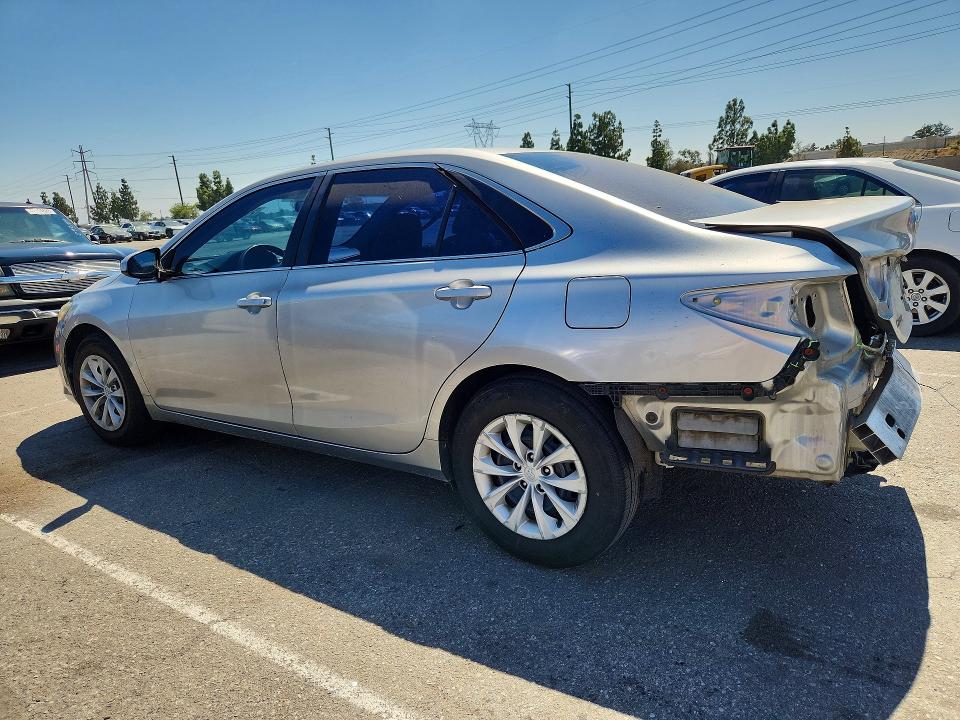 2015 Toyota Camry VIN 4T1BF1FK2FU968880 COPART salvage auction — REAR END, CA - SALVAGE CERTIFICATE, sold $2,000 on 2026-07-02 (photo 2)