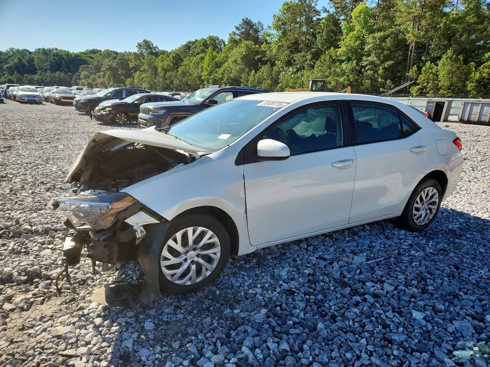 2017 Toyota Corolla VIN 5YFBURHE4HP735826 COPART salvage auction — FRONT END, Ga - Cert Of Title-Salvage, sold $975 on 2026-07-02 (photo 1)